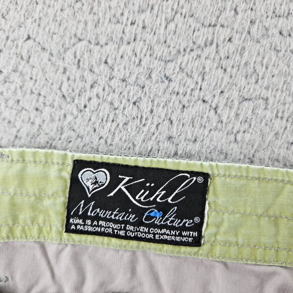 Kuhl‎ Pants Womens 14 Gray Cropped Capri Stretch Outdoor Hiking Nylon Blend - Picture 7 of 16